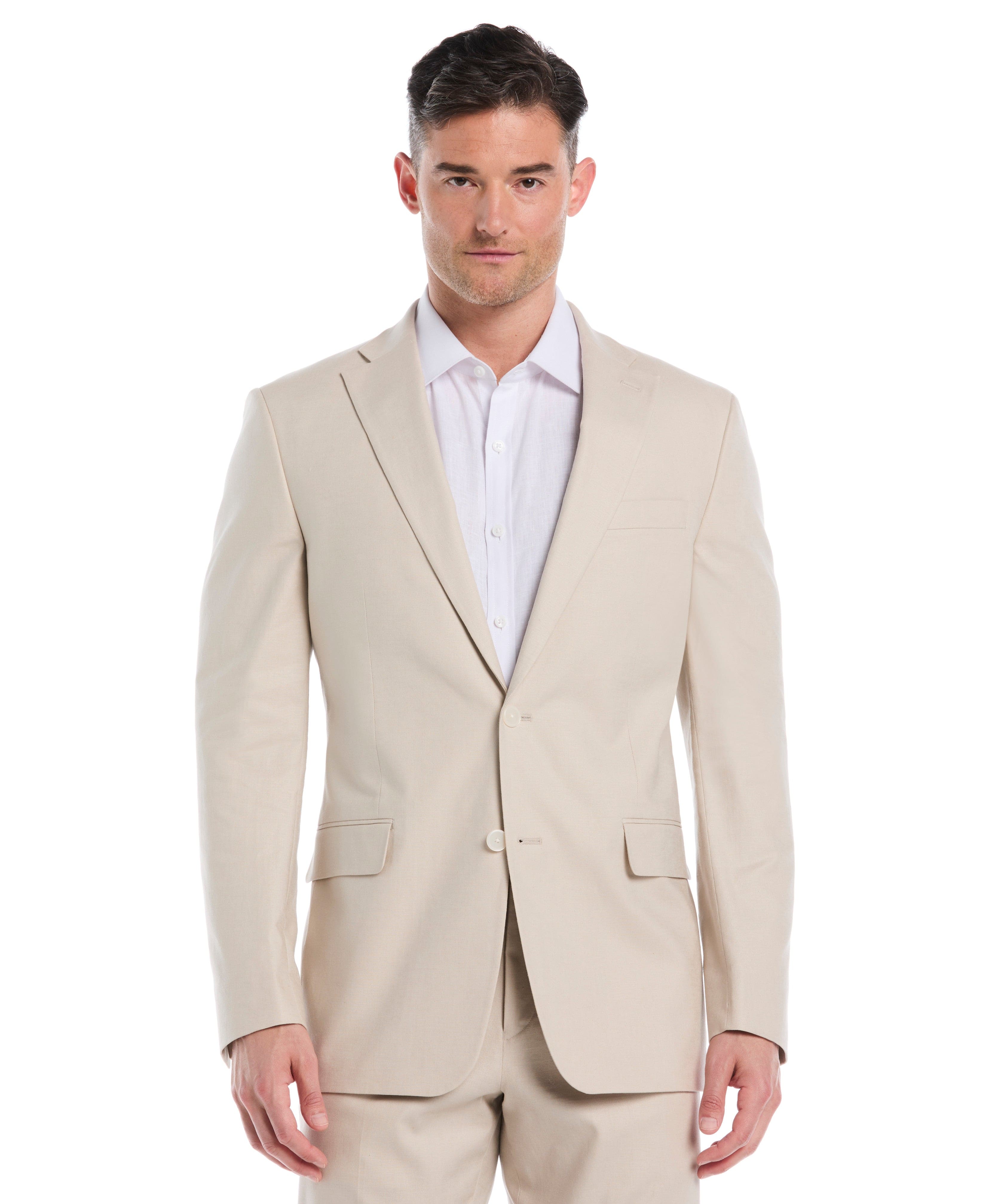 Linen Blend Suit Jacket