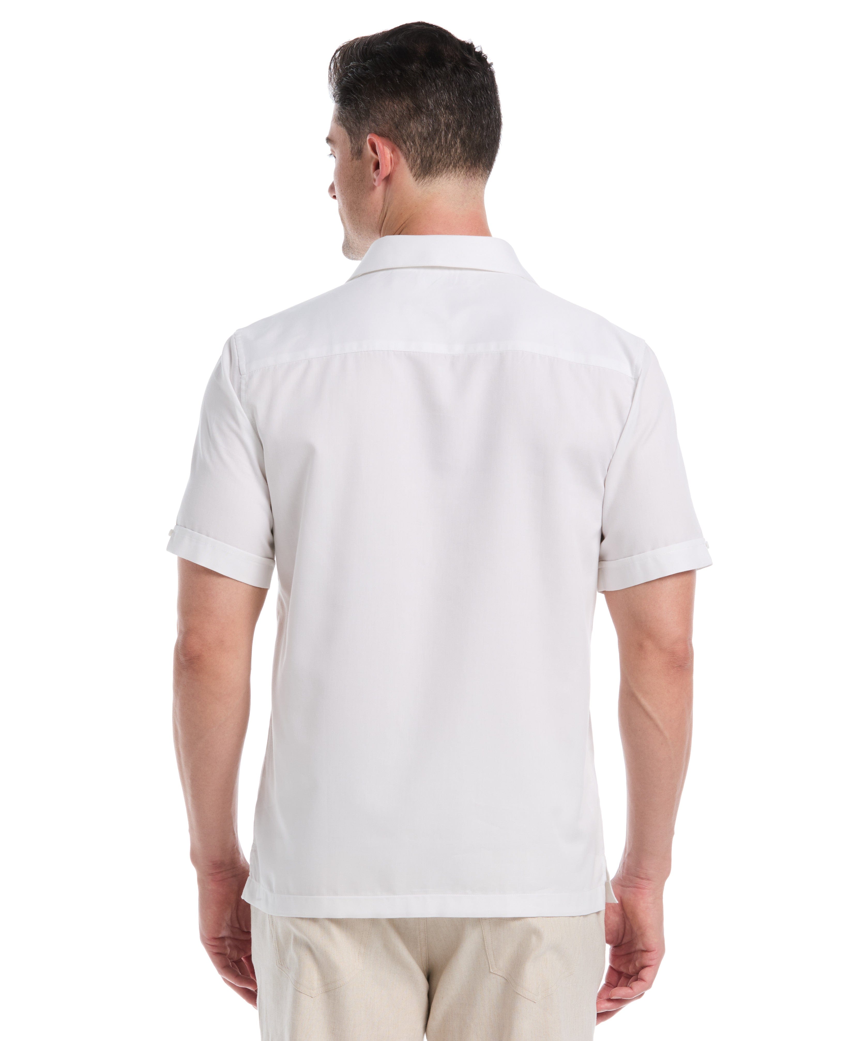 Ombre Embroidery Panel Shirt