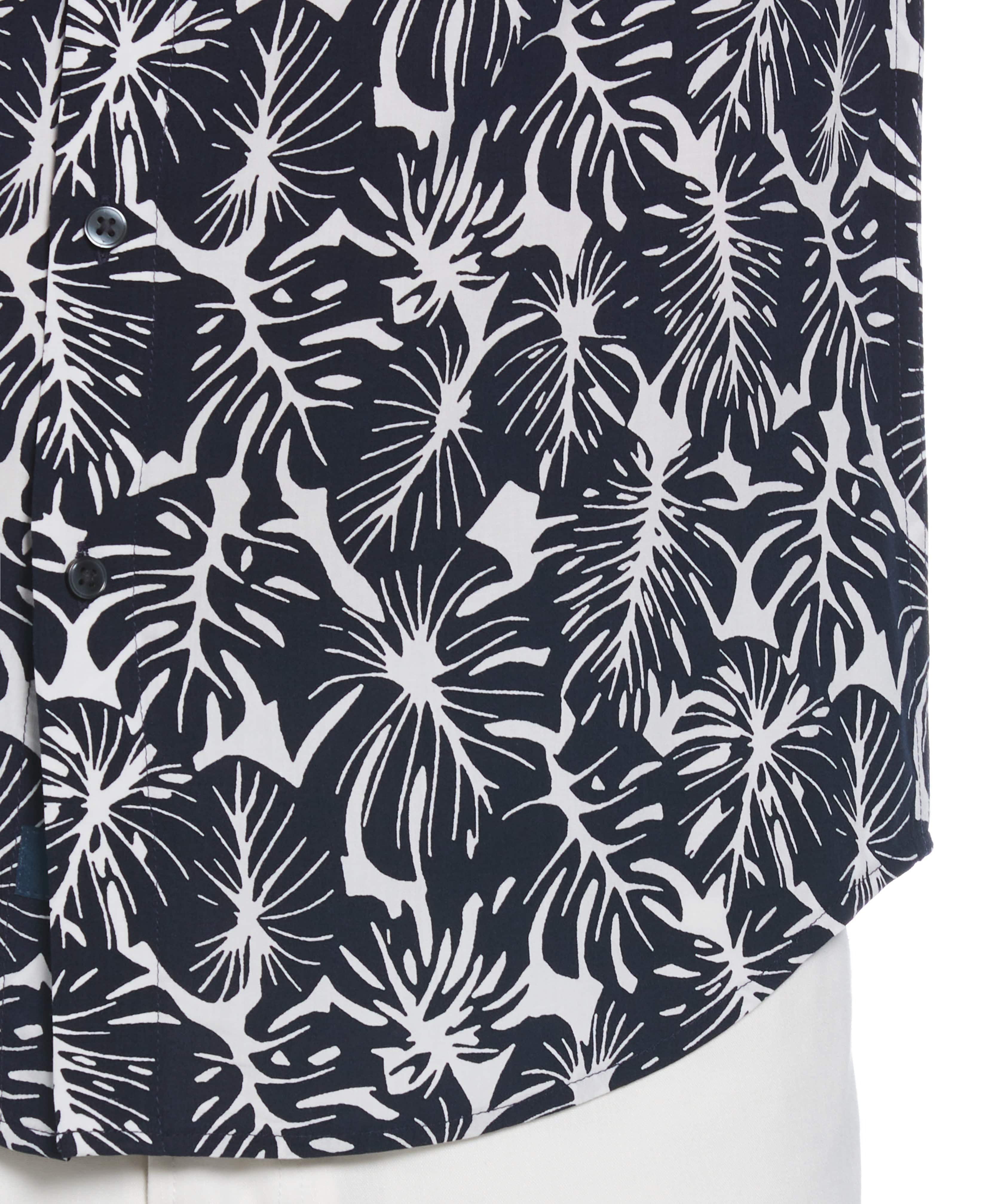Palm Leaf Print Shirt