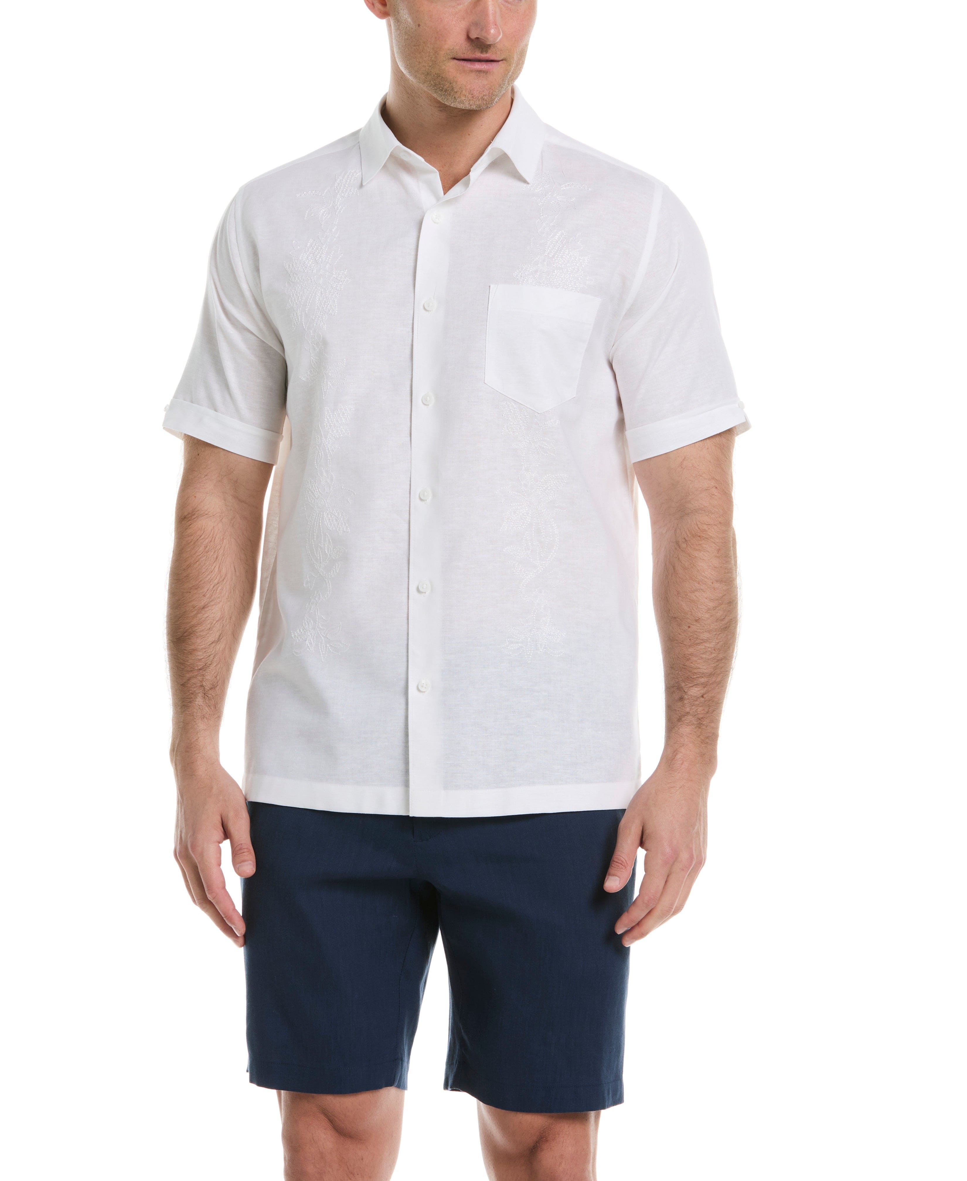 Tonal Embroidery Shirt