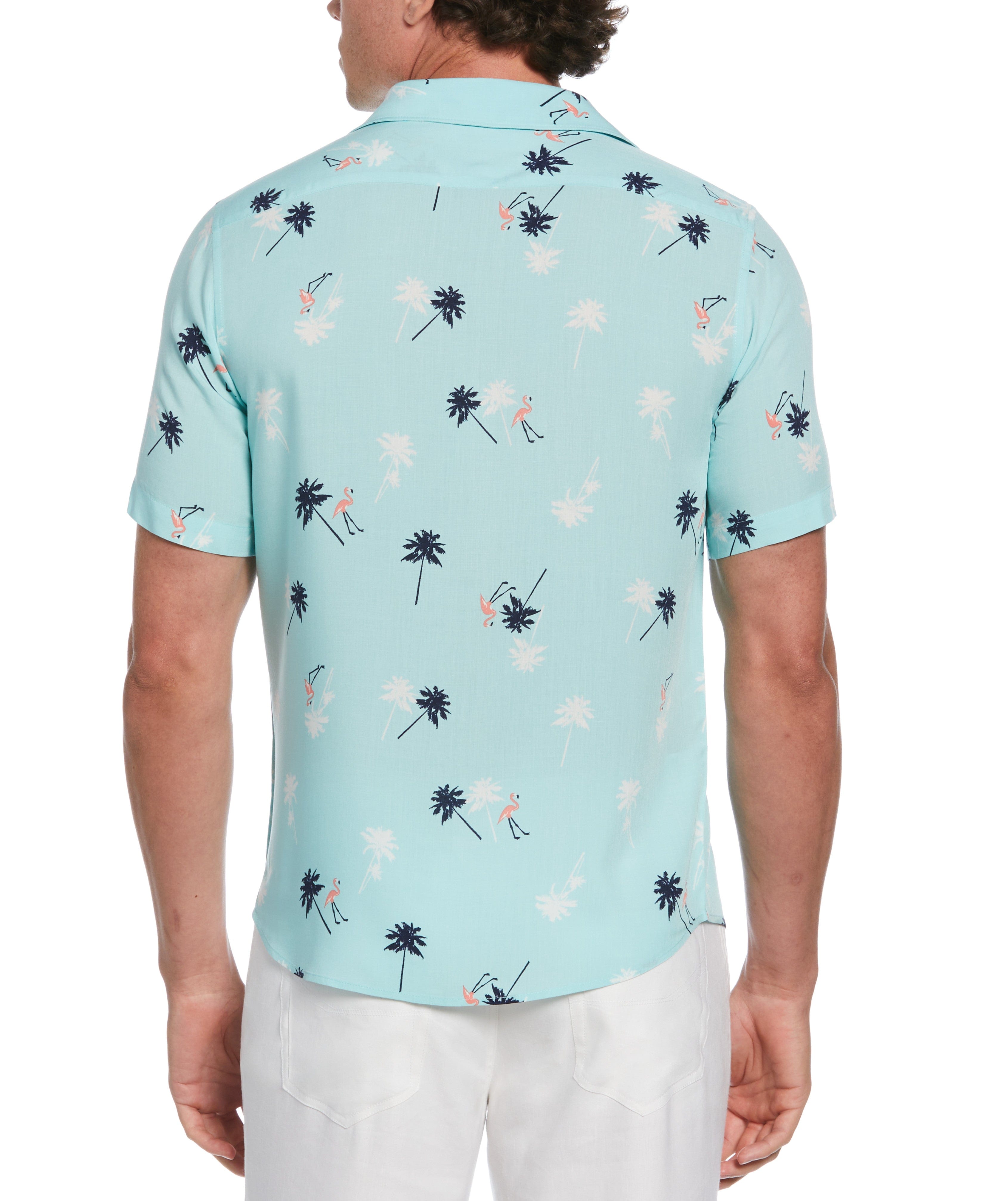 Flamingo Print Shirt