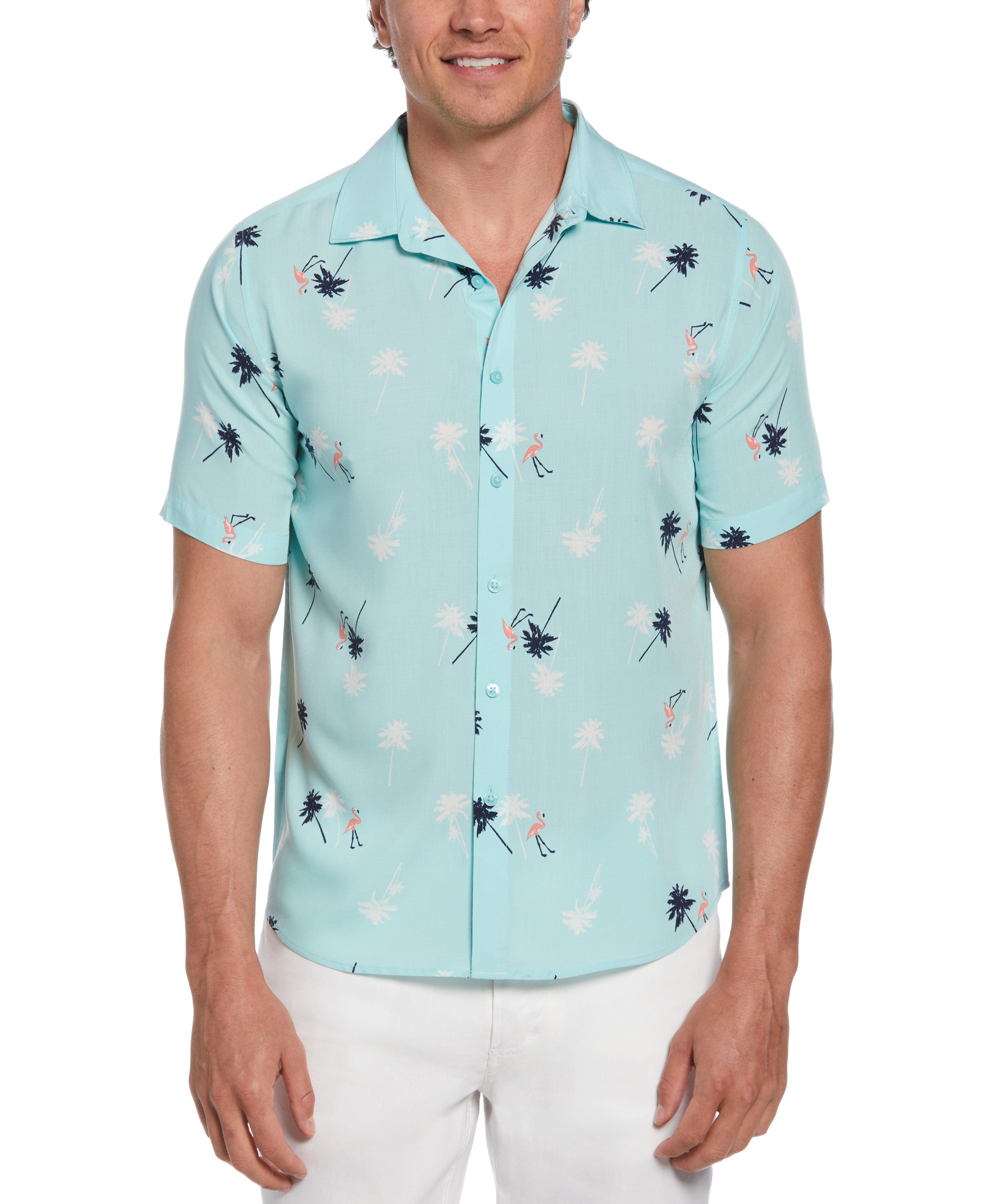 Flamingo Print Shirt