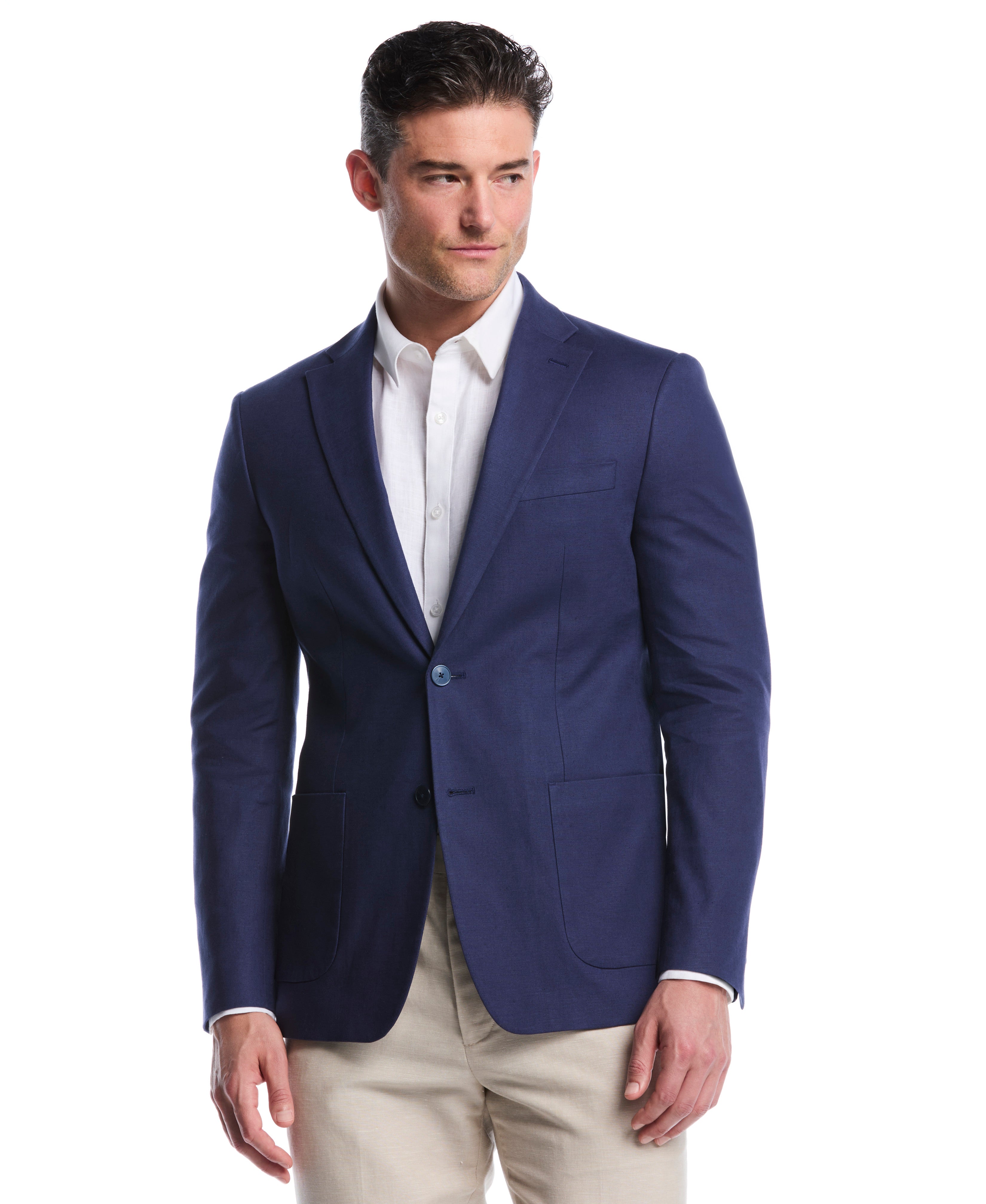 Linen Blend Sports Coat