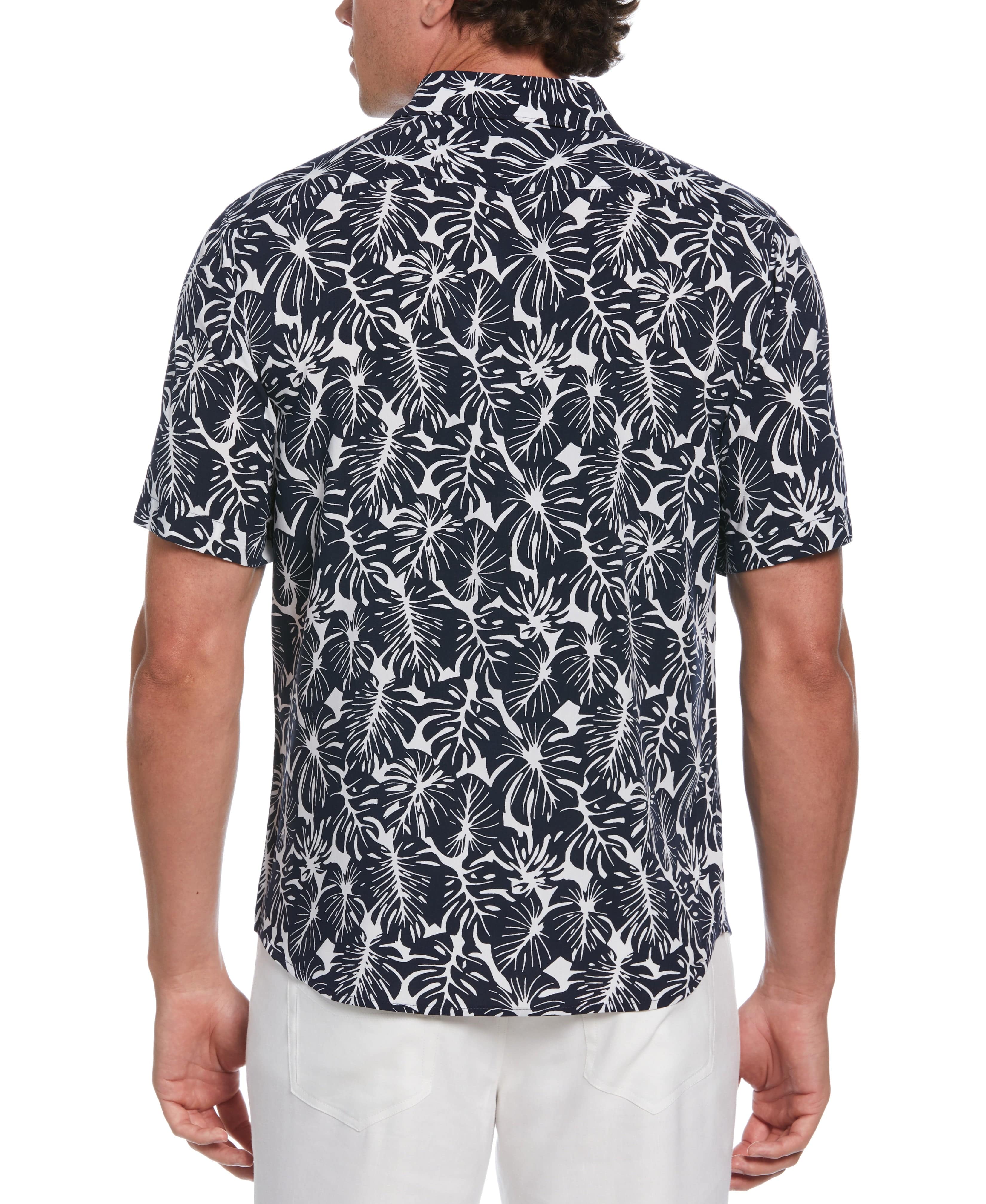 Palm Leaf Print Shirt